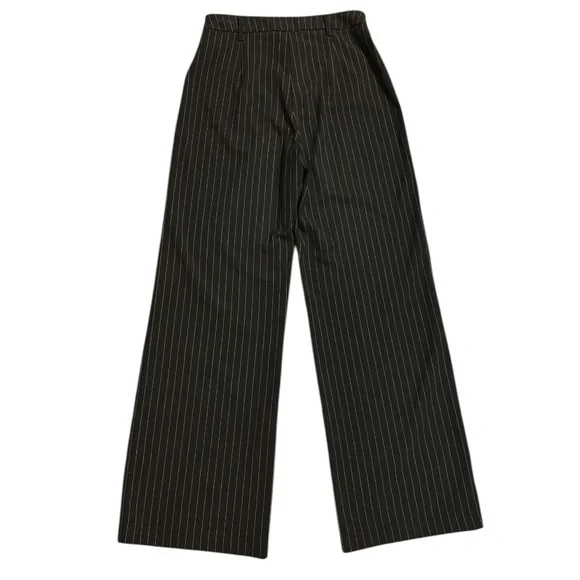Bershka Pinstripe Pants - Size 6 - Picture 3 of 3